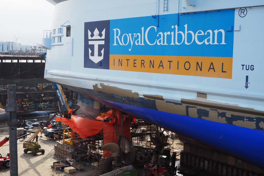 Обновление/капремонт круизных лайнеров Royal Caribbean