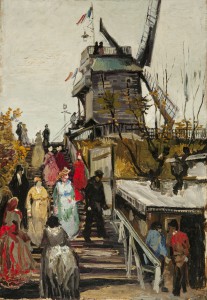 1886 - Vincent van Gogh, De molen 'Blute-Fin', coll. Museum de Fundatie