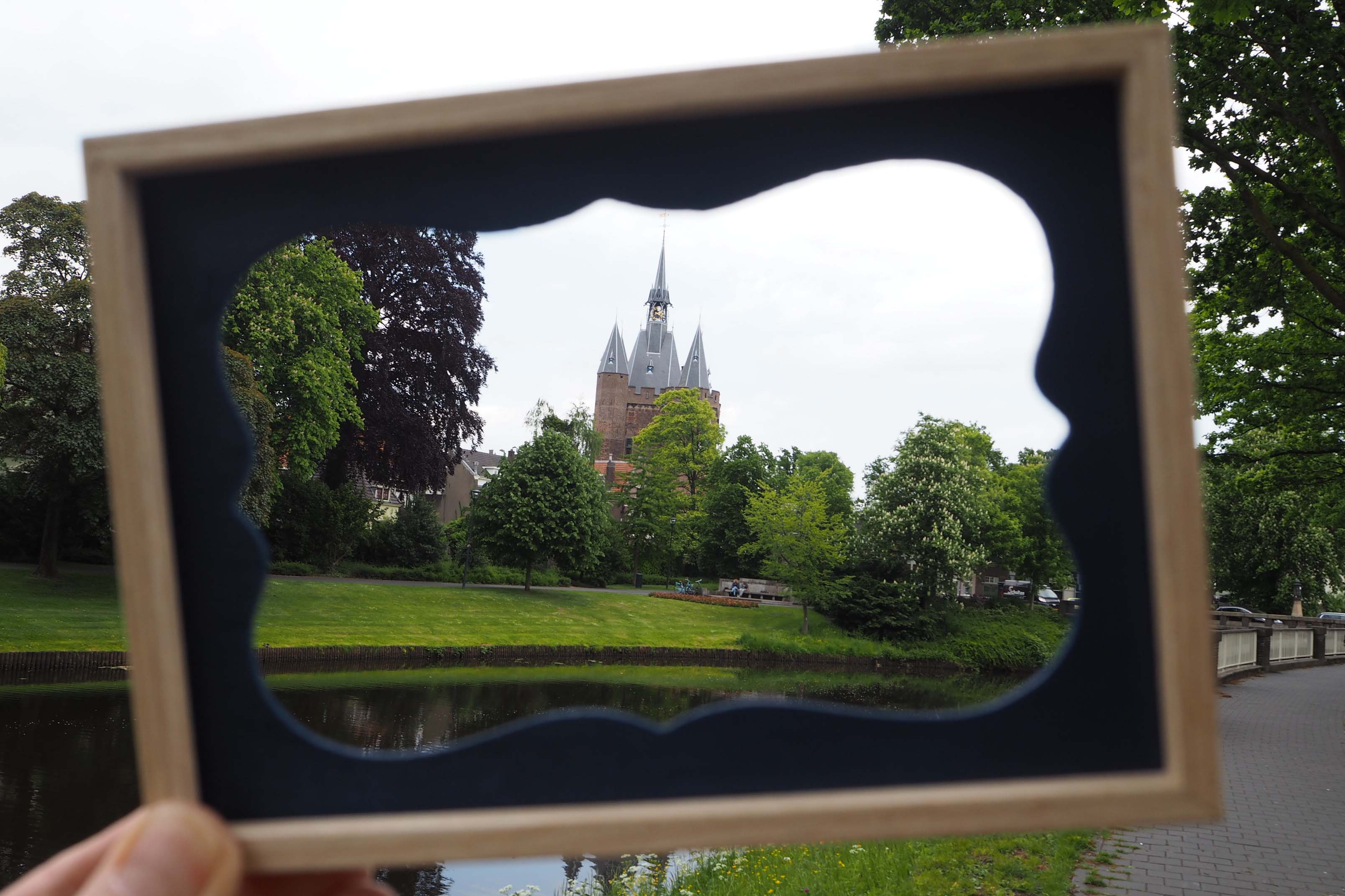 Hanzestad Zwolle heeft de Middeleeuwse stadspoort, de Sassenpoort, als een icoon