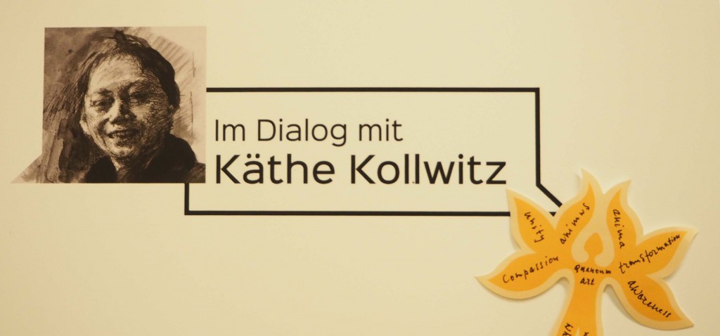 Mensbloem Huub en Adelheid Kortekaas in Dialoog met Käthe Kollwitz in Berlijn © Wilma Lankhorst