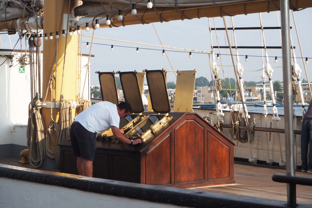 Sail 2015 Santa Maria Manuela in de IJhaven in Amsterdam © Wilma Lankhorst