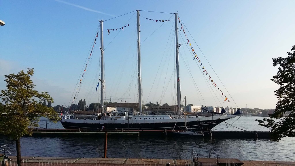 zeilschip de Eendracht op SAIL 2015 in Amsterdam IJhaven © Wilma Lankhorst