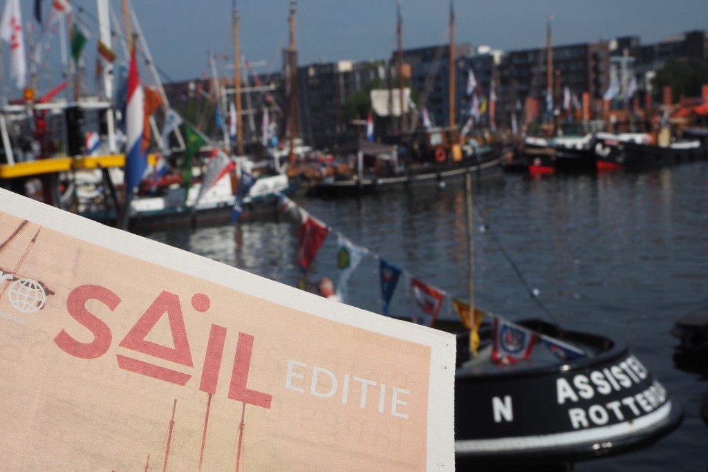 Sail 2015 met grote botenparade in de IJhaven in Amsterdam © Wilma Lankhorst