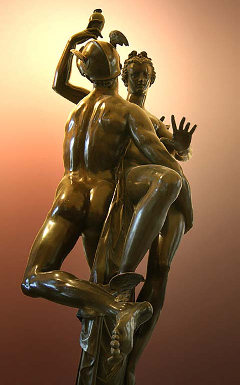 Adriaen de Vries in Louvre Mercurius-psyche © Louvre 