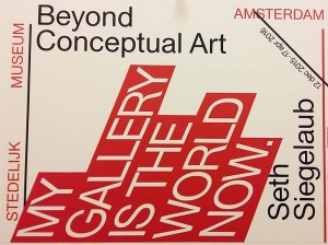 Beyond Conceptual Art Seth Siegelaub in Stedelijk Museum Amsterdam