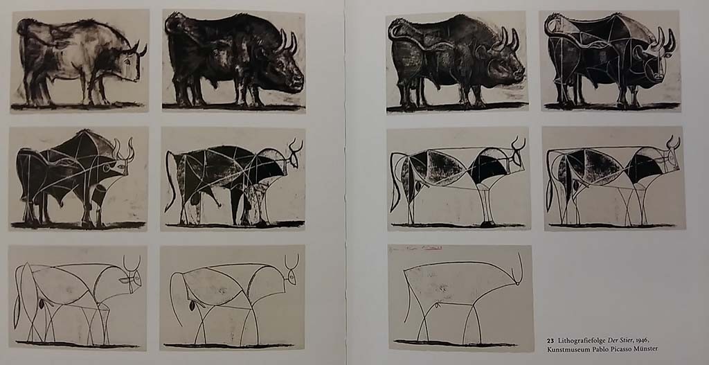 Alberto Giacometti kunstvriend Pablo Picasso - transformatie van de stier © collectie Kunstmuseum Münster