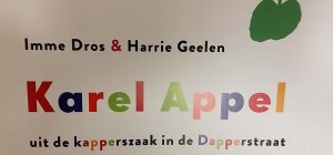 kinderboek Karel Appel uit de kapperszaal in de Dapperstraat © Gemeentemuseum
