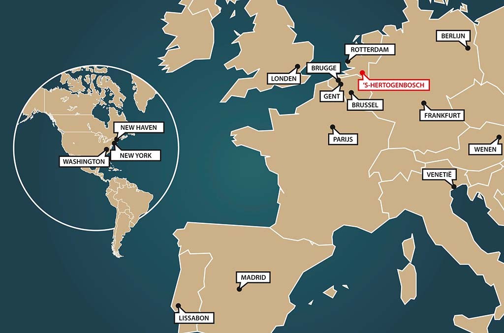 2016_Wereldkaart met Bosch-cities-network