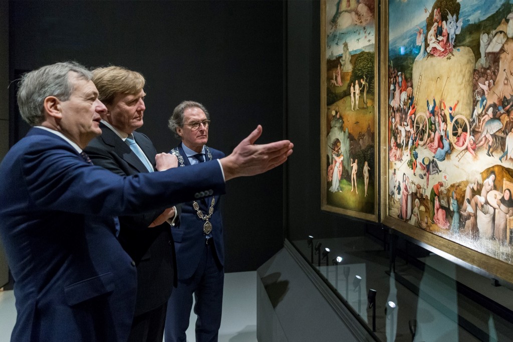 Koninklijke opening Jheronimus Bosch tentoonstelling 2016 's Hertogenbosch foto Mark Bolsius