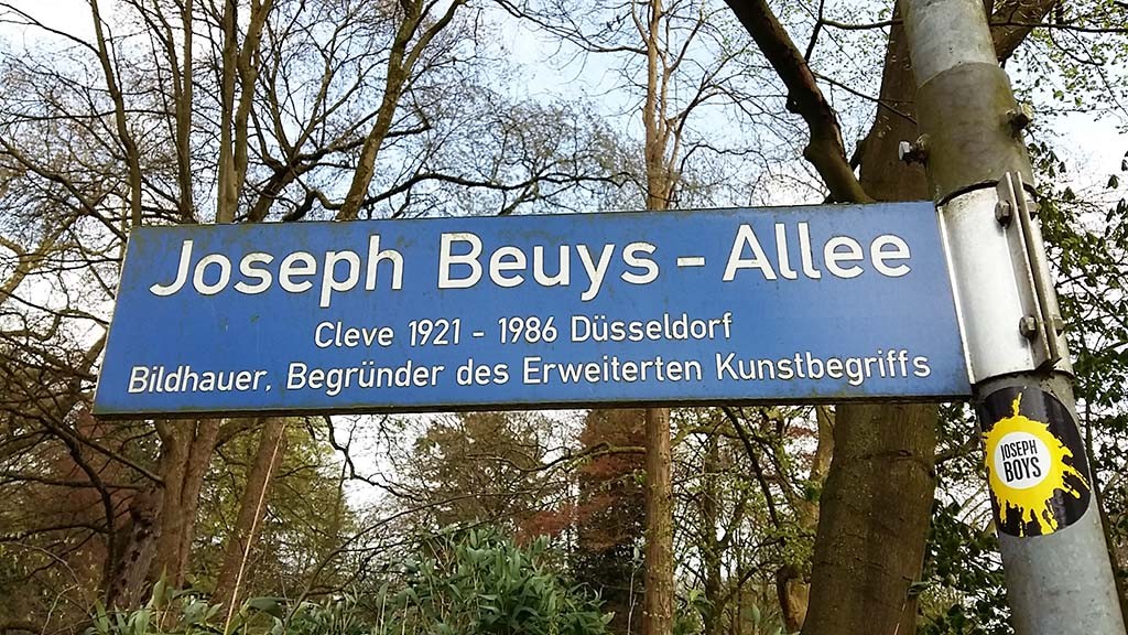 Kleve Joseph Beuys Allee foto Wilma Lankhorst