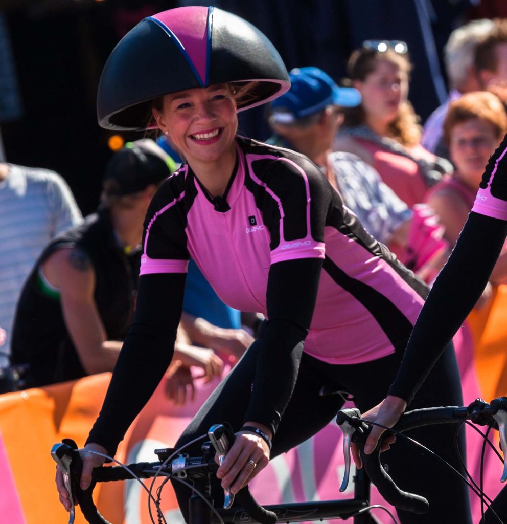Giro 2016 Nijmegen Hoedenontwerp actie Cappello foto Cappello