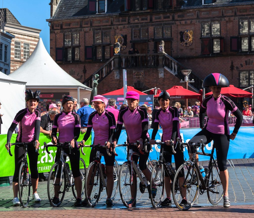 Giro 2016 Nijmegen team Cappello op de Grote Markt van Zomerhoofdstad Nederland