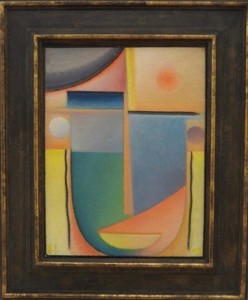 WILDEN Alexej von Jawlensky - abstracte kop - verlichting 1927 coll Kunstsammlungen Chemnitz