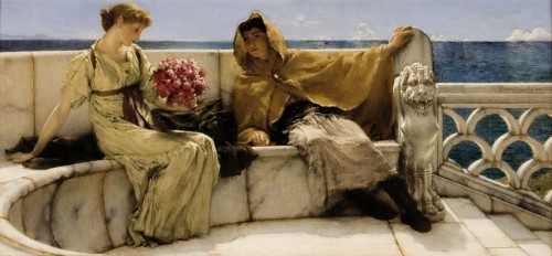 Laurens Alma Tadema Amo te ama me 1881 coll Fries Museum