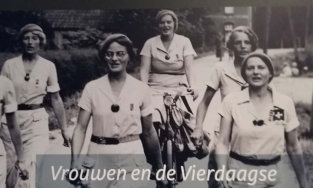Vrouwen lopen de Vierdaagse header Museum het Valkhof