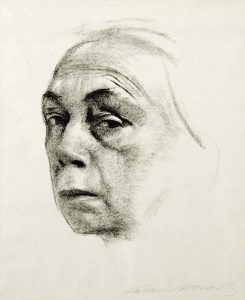 Käthe-Kollwitz-zelfportret-1924-coll-KKMK