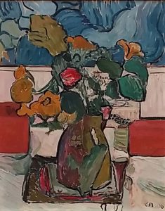  Brücke-Museum-Berlijn-Stilleven-met-bloemen-1908-Cuno-Amiet-let-op-Van-Gogh-invloed-foto-Wilma-Lankhorst