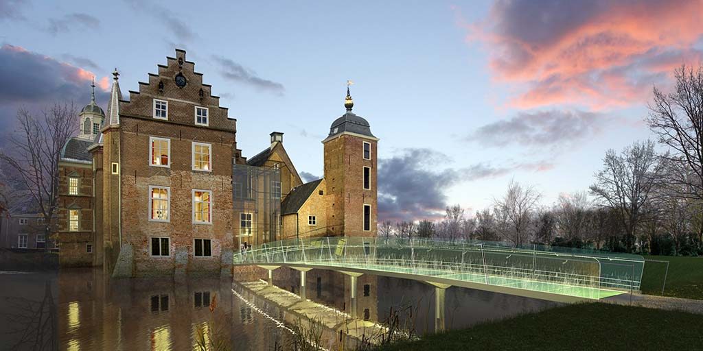 Kasteel Ruurlo Museum-MORE-met-glazen-brug-beeld-Hans-van-Heeswijk-architecten