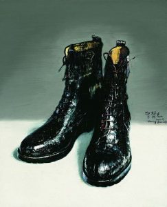  Zeng Fanzhi Boots-2009-op-basis-van-schoenen-Vincent-van-Gogh-1868