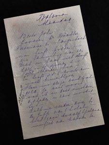 Mata Hari Brief-van-Margaretha-Mata-Hari-aan-haar-echtgenoot-Rudolph-MacLeod