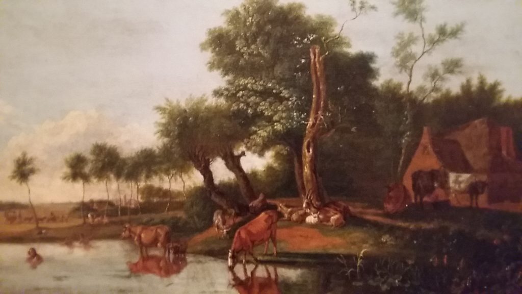 Albarta-ten-Oever-het-spiegelende-koetje-1813-Groninger-Museum