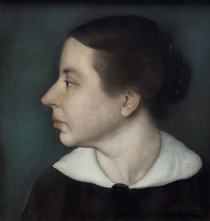  vie-realisten-Jan-Mankes-Portret-van-Anne-Zernike-1918-Collectie-Museum-MORE