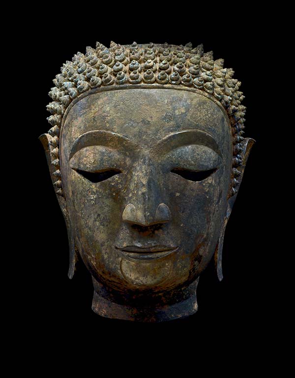 Het leven van Boeddha beeld Thailand 15e eeuw