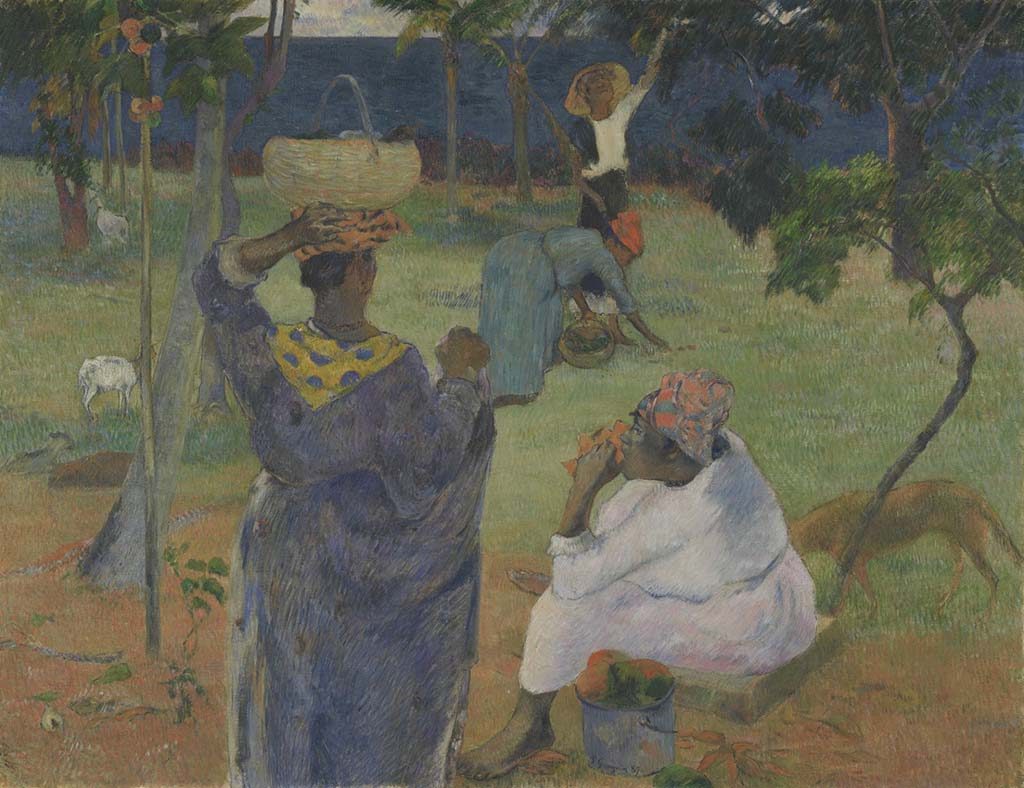 Gauguin_de-mangobomen-Martinique-1887-coll-vangoghmuseum-AMS