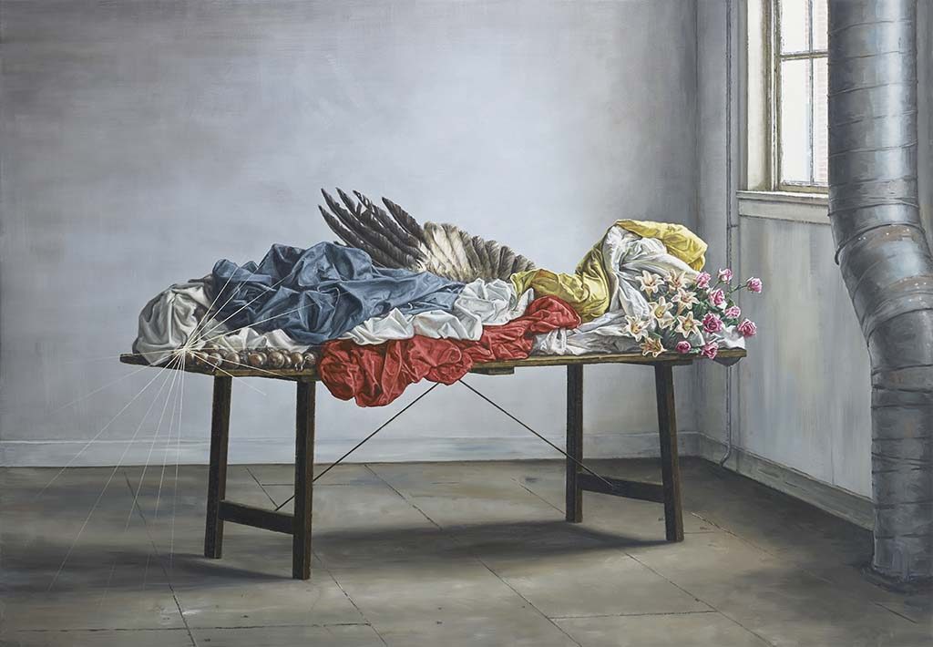 Kees Timmer Lara-de-Moor-Prop-Table-after-El-Greco-2018-collectie-Museum-MORE