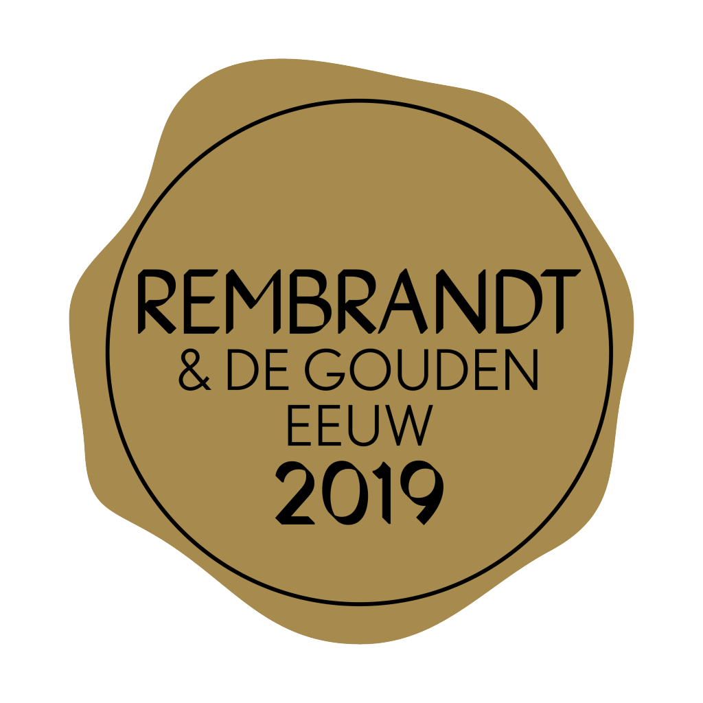 Gouden logo Rembrandt jaar 2019