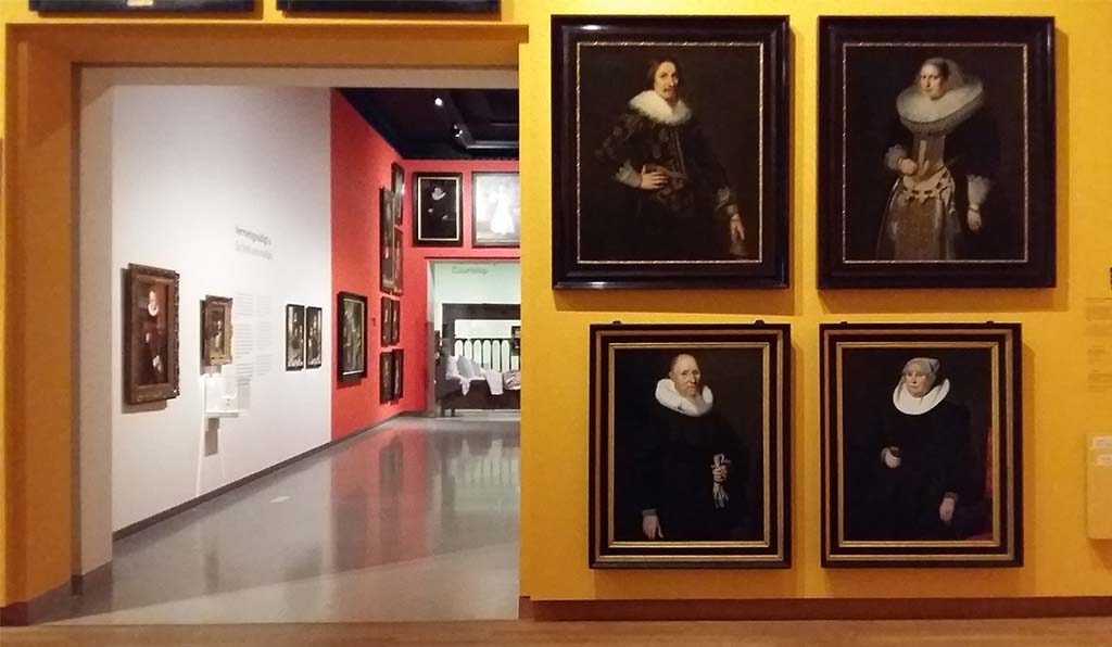 Gouden Eeuw Saskia-en-Rembrandt-begin-expo-goudgeel-de-herfst-Fries-Museum-foto-Wilma-Lankhorst