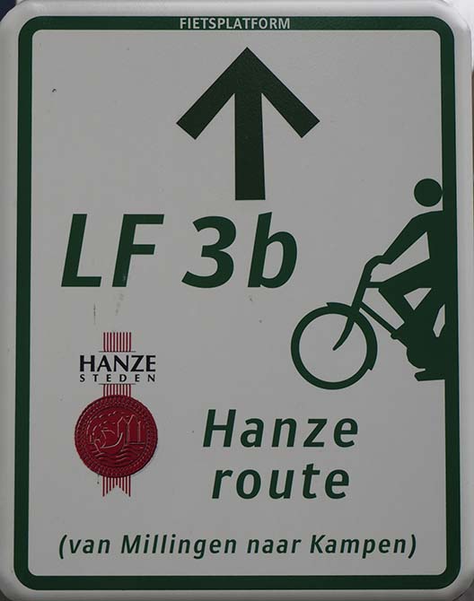 Hanze-Route-fietstocht-Millingen-Kampen.