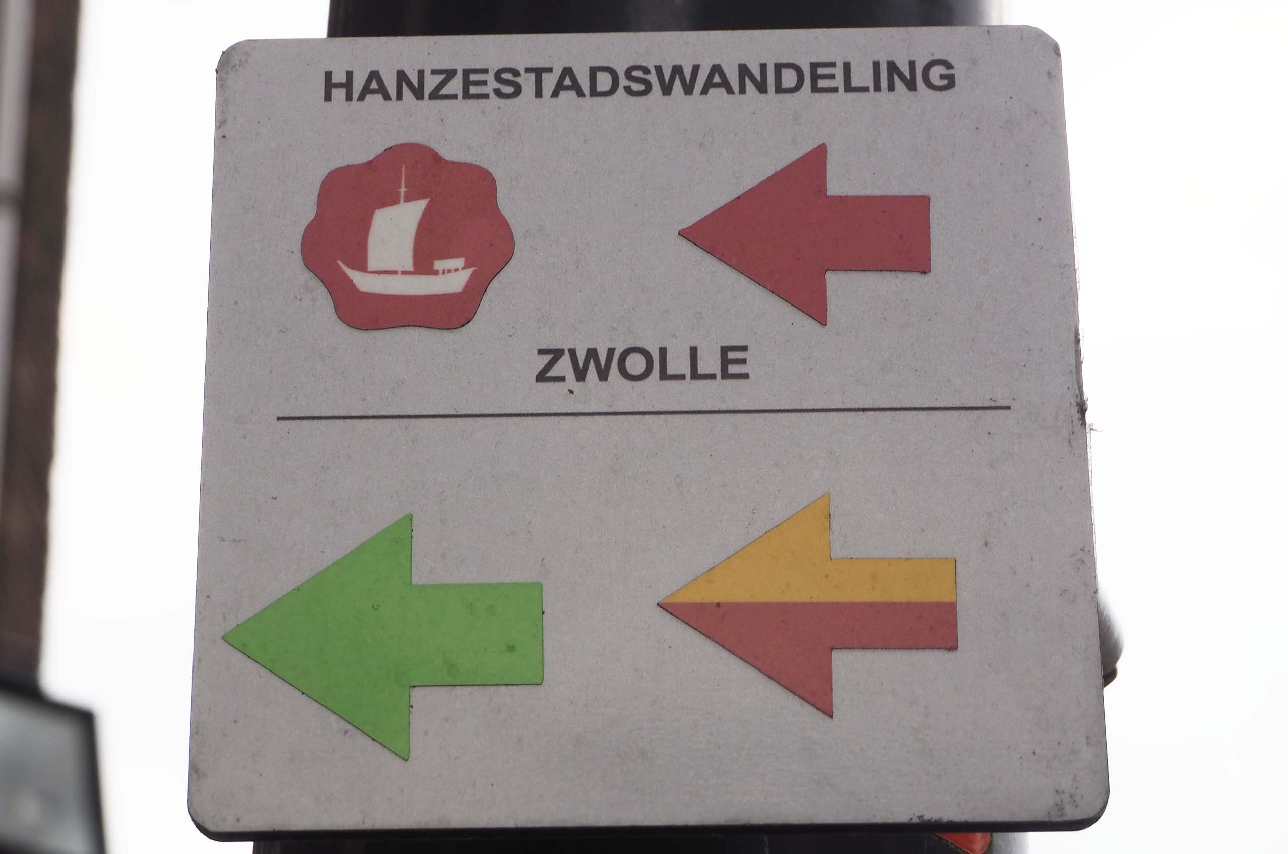 Zwolle-bordje-Hanzewandeling