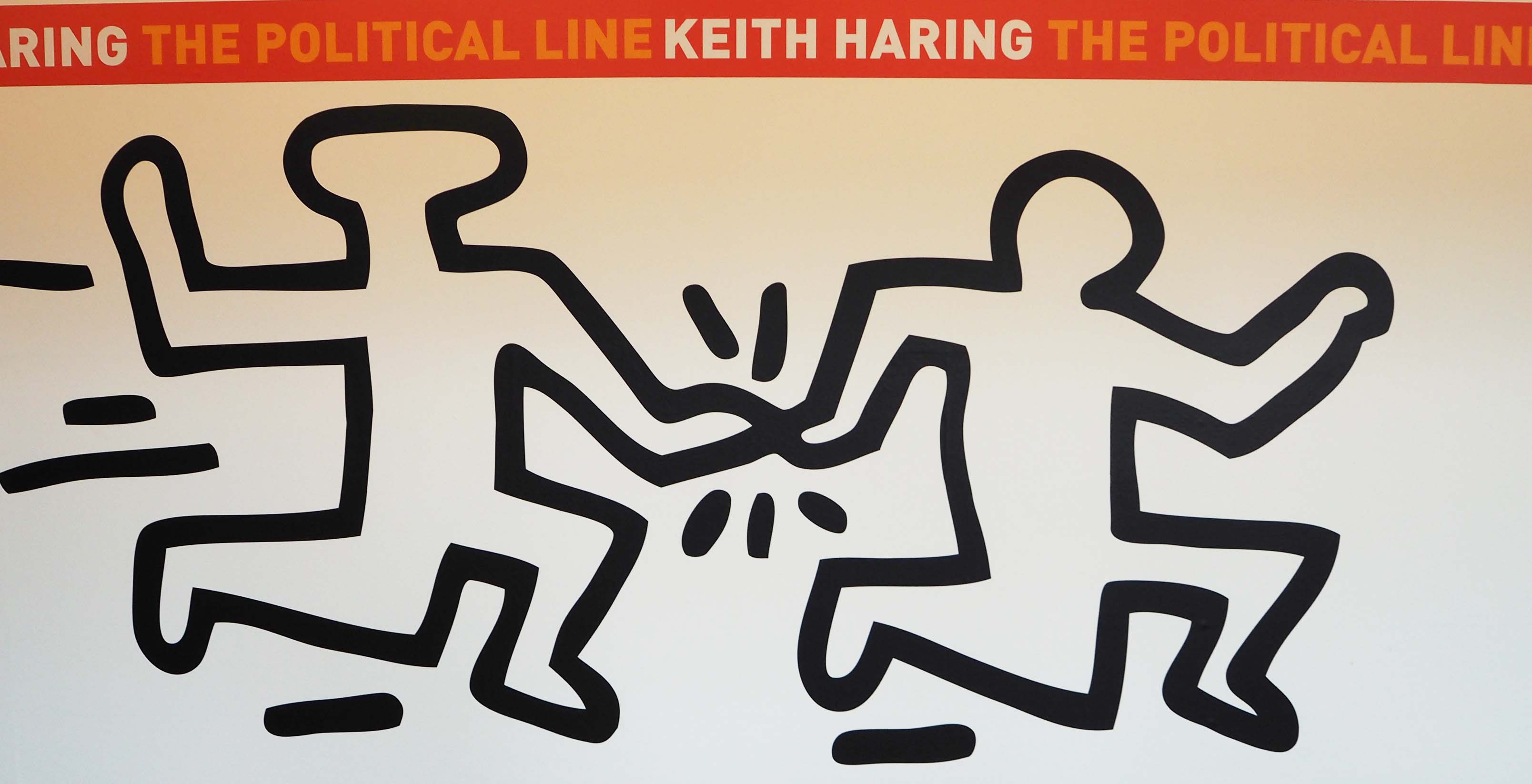 Keith-Haring-oproep-wereld-aids-dag-Beurs-metro-rotterdam
