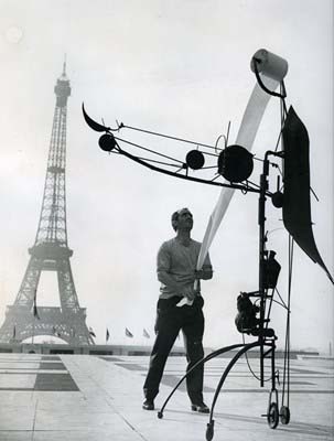 Machinespektakel-Méta-Matic-No.-17-voor-Eiffeltoren-1959-Jean-Tinguely-foto-John-R.-van-Rolleghem
