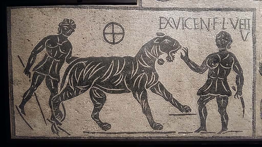 Vrouwelijke-gladiatoren-mozaiek-Castra-Praetoria-Rome-foto-Wilma-Lankhorst