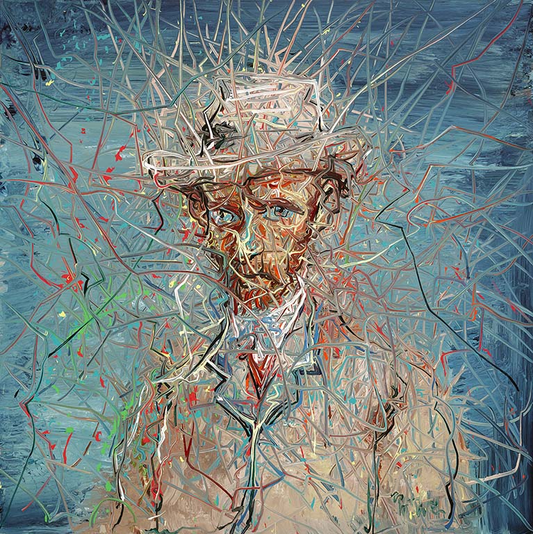 Zeng-Fanzhi-portret-Van-Gogh-IV-2017-Van-Gogh-Museum-Amsterdam