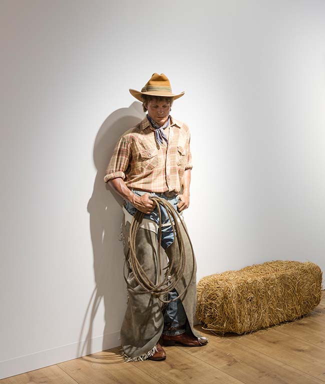 The-American-Dream-Duane_Hanson_Cowboy-with-Hay-1984-1989-Kunsthalle-Emden