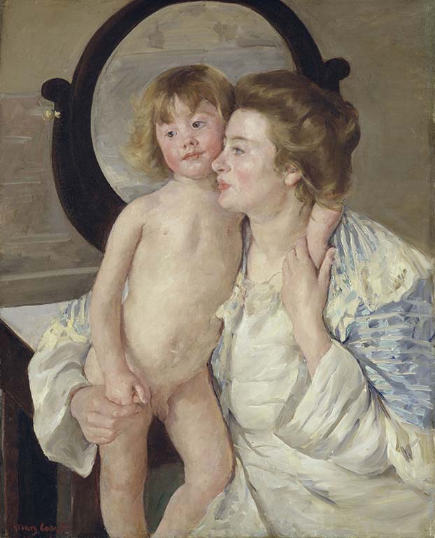 Mary_Cassatt_kind-met-ovale-spiegel_marys-versie-van-de-madonna-met-kind-1899-coll.-Metropolitan-Museum-NYC