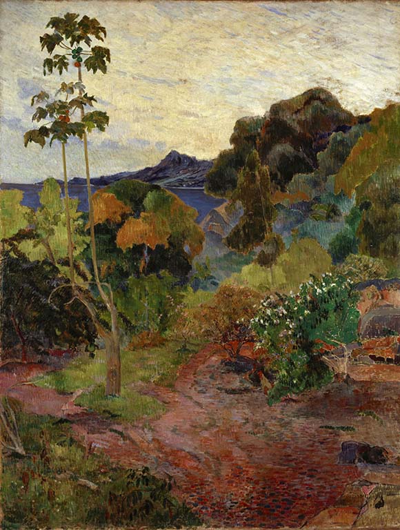 Gauguin_Végétation_tropicale