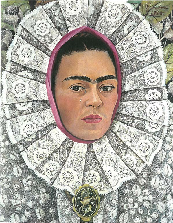 Frida Kahlo -zelfportret-1948-c-Private-Collection.