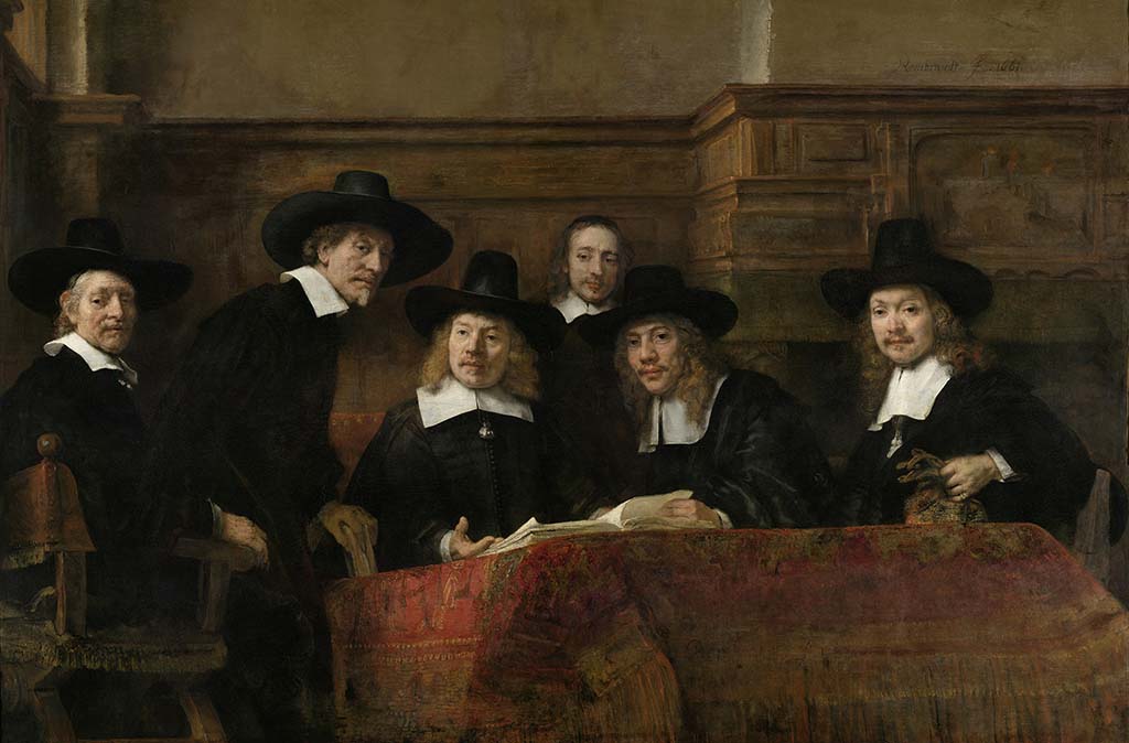 Alle_Rembrandts_Rembrandt-van-Rijn-De-waardijns-van-het-Amsterdamse-lakenbereidersgilde-De-Staalmeesters-1662