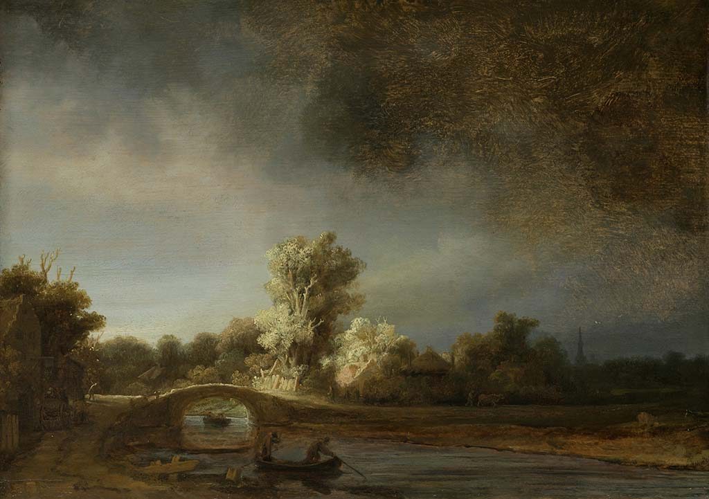 Alle_Rembrandts_Rembrandt-van-Rijn-Landschap-met-stenen-brug-ca.1638