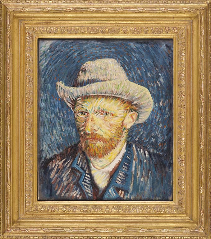 Reconstructie-Vincent-van-Gogh-LR-Zelfportret-met-grijze-vilthoed-maart-april-1887-Van-Gogh-Museum