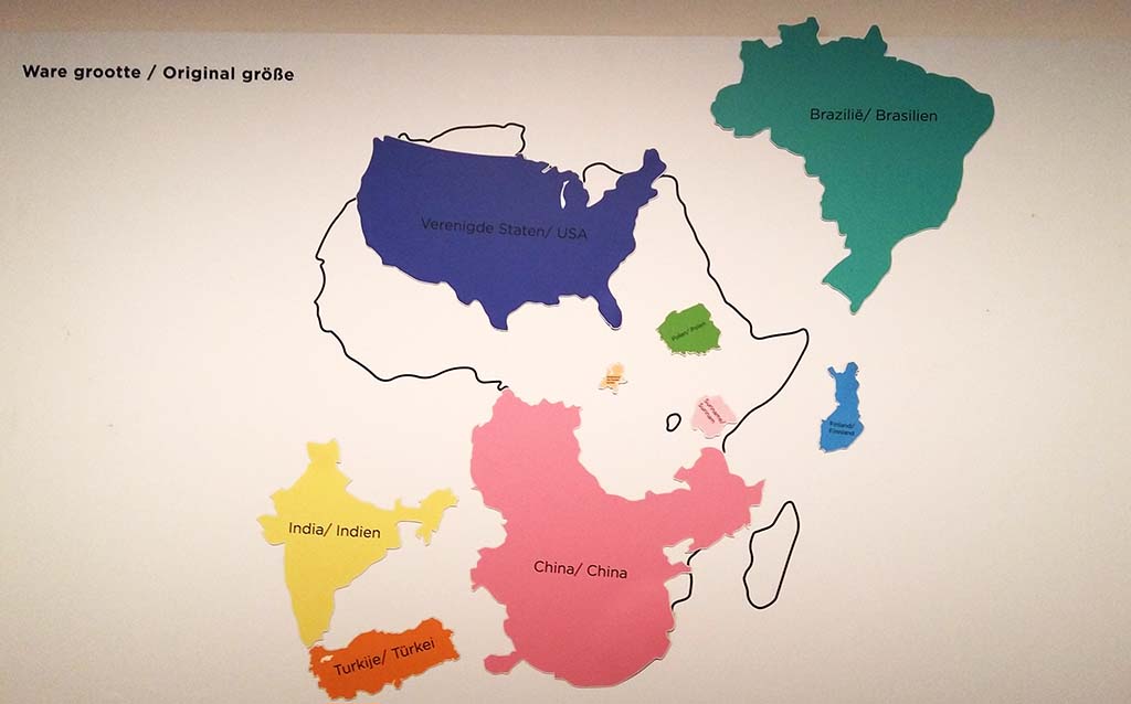 Inspirerend_Afrika_ kaart van Afrika_©foto Wilma_Lankhorst