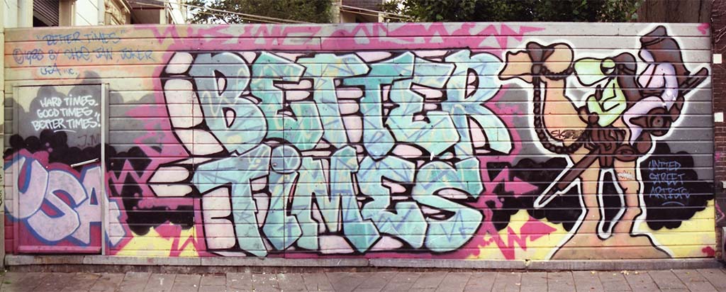 United Street Artists Better Times1986 © Dutch Graffiti Library