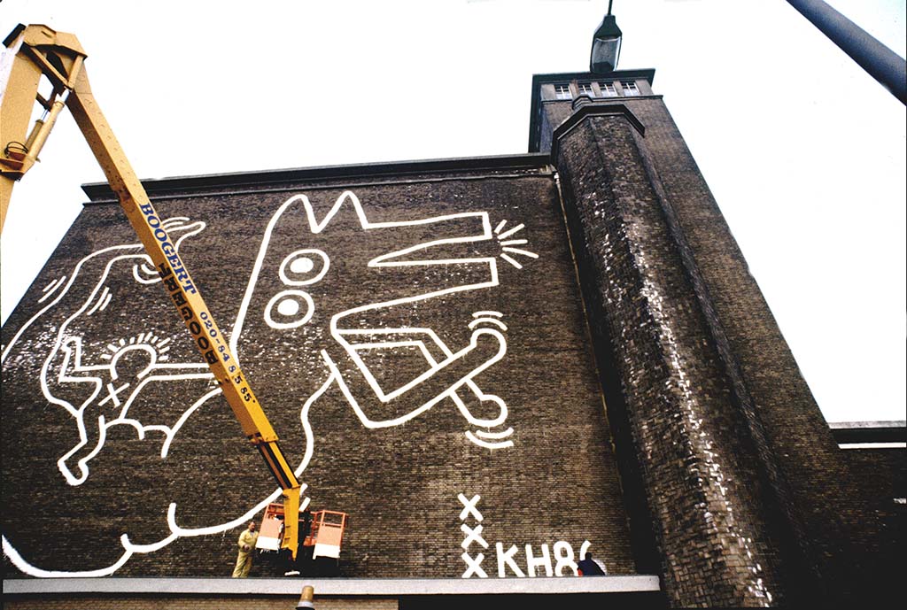 Keith Haring de Hallen Amsterdam © foto Patricia Steur