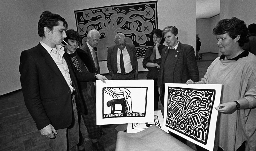 Keith_Haring_expositie KH86 Stedelijk Amsterdam © foto Patricia Steur