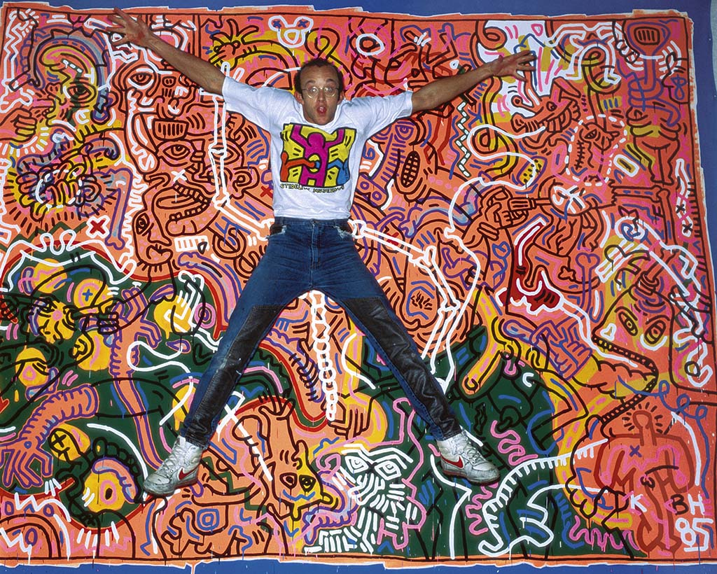 Keith Haring_jump Amstedam 1986 foto © Patricia Steur