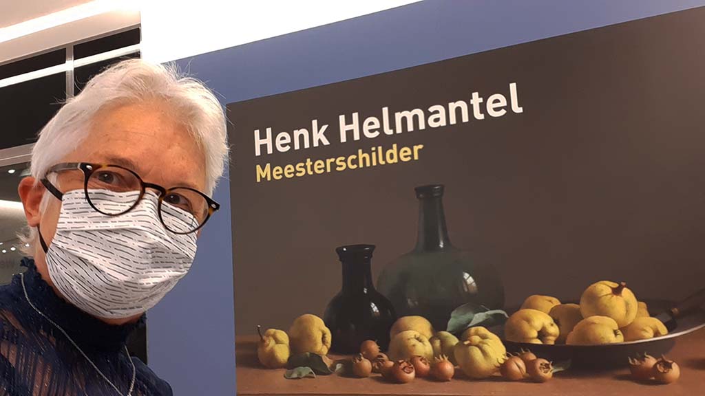 Henk Helmantel Meesterschilder Wilma bij entree © foto Wilma_Lankhorst